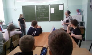 Обучающиеся провели экспресс газету "Без срока давности"