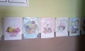 Конкурс рисунков и фото композиций, посвящённых празднику Пасхи.